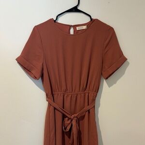 Roolee Dusty Rose Dress